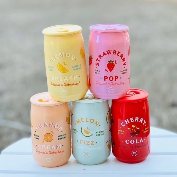 DW Home Accents Viral Dw Home Soda Candles Set Of 5 Mini Soda Pop
